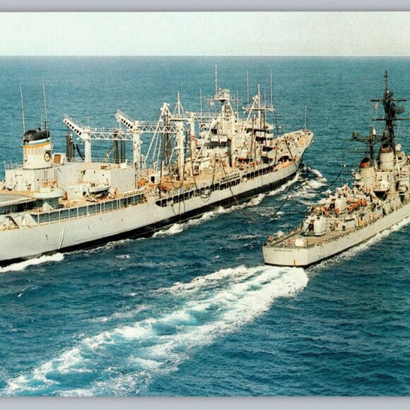 Postcard  Unposted  Warships [Oilers] Lot of 8 Historic Collection #1173 - Picture 13 of 16